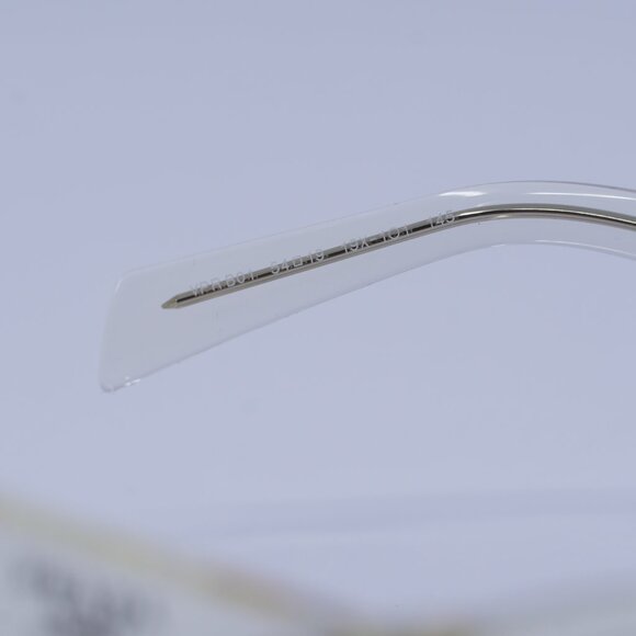 Prada PRB01V 19X1O1 Eyeglasses Pale Gold Plated 54mm Cat Eye Frame - Picture 6 of 10